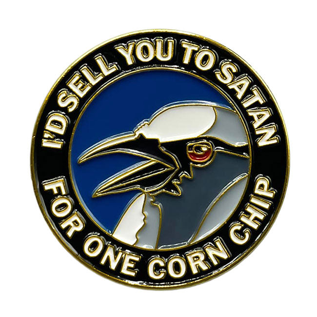 Corn Chip Soft Enamel Pin