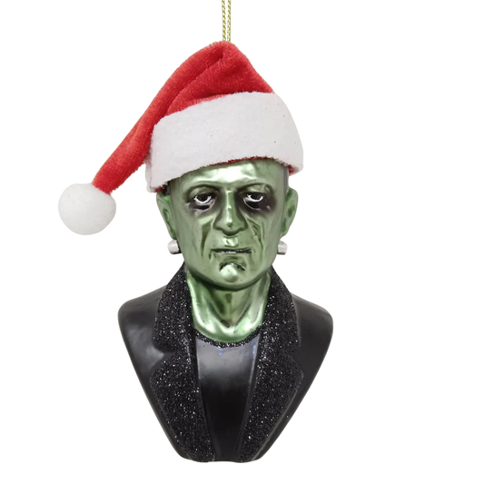 Frankenstein Glass Ornament