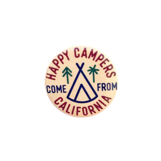 Happy Campers Button