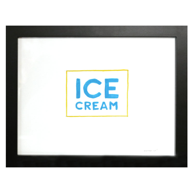 Ice Cream Blue