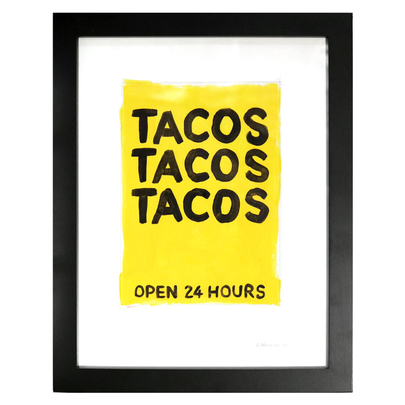 Yellow Tacos Stacked