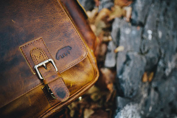Sitka Leather Messenger Bag