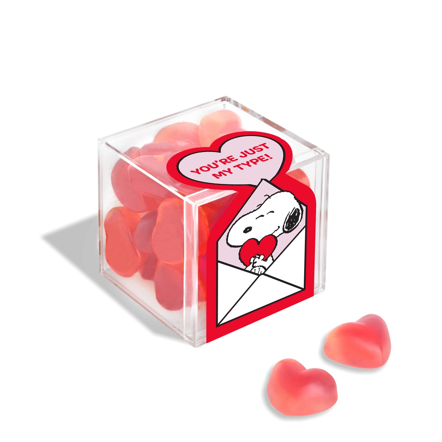 Snoopy - Strawberry Hearts Candy