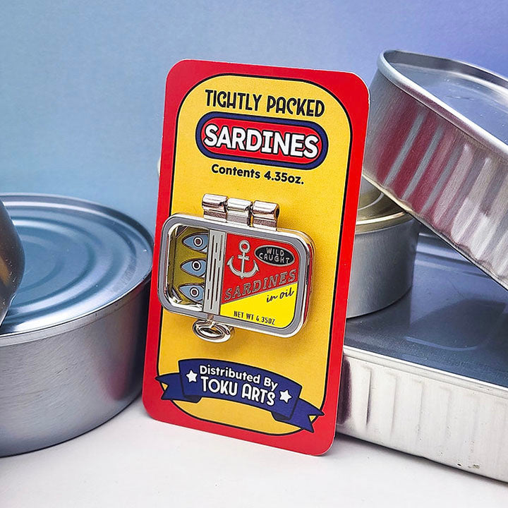 Tightly Packed Sardines Pin
