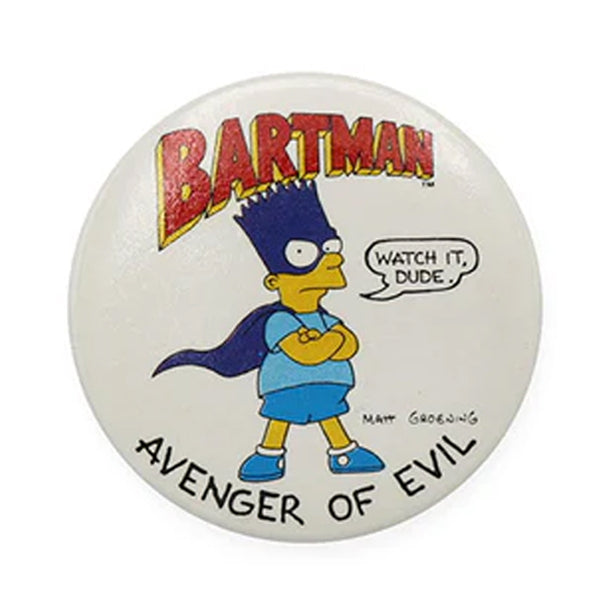 Bartman Vintage Button