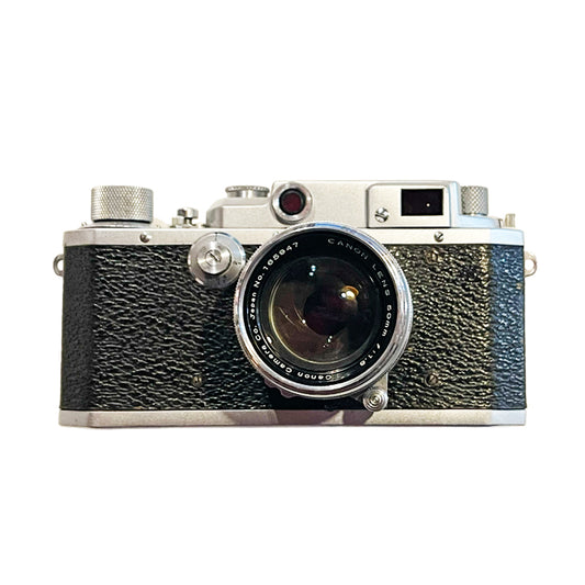 Vintage Canon III Leica Screw Mount Rangefinder Film Camera