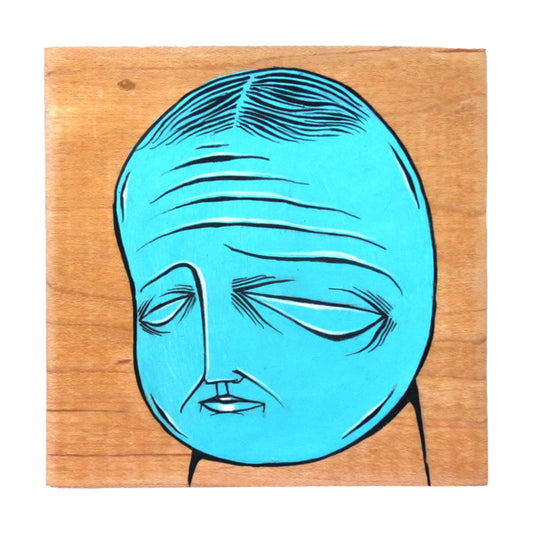 Face 3195 in Turquoise