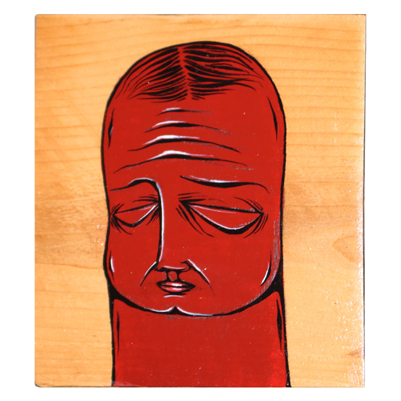 Face in Red #2