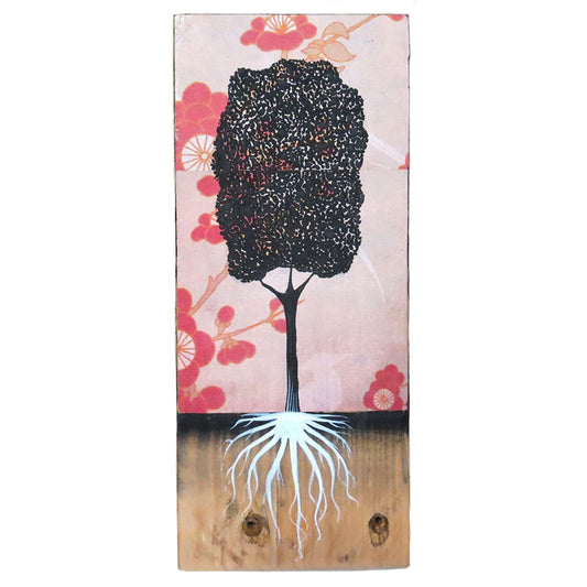 Tree With Red Blossoms