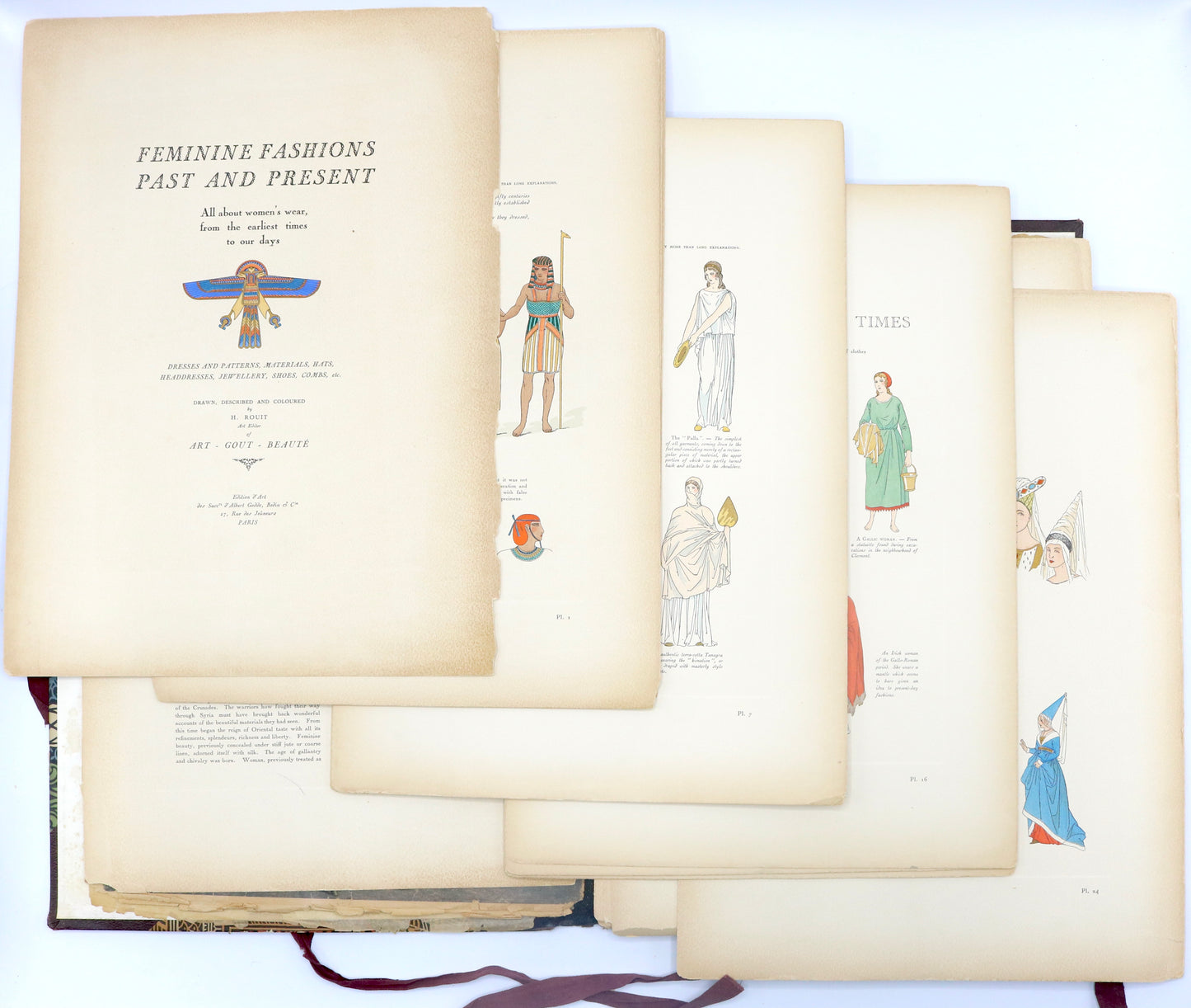 1923 Feminine Fashions Past and Present
