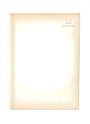 Africa, North-East Part No.110