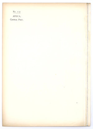Africa, Central Part No. 112
