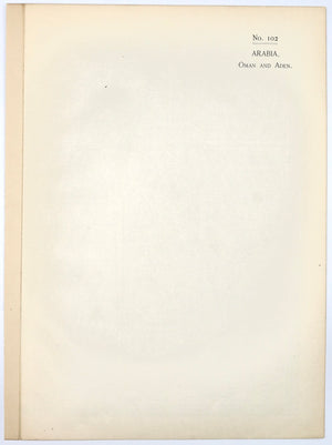 Arabia, Oman and Aden No. 102