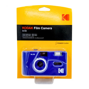 Kodak M38 35mm Film Camera with Flash - Blue