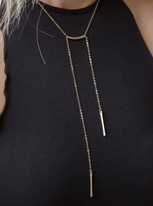 Bolo Necklace - Gold