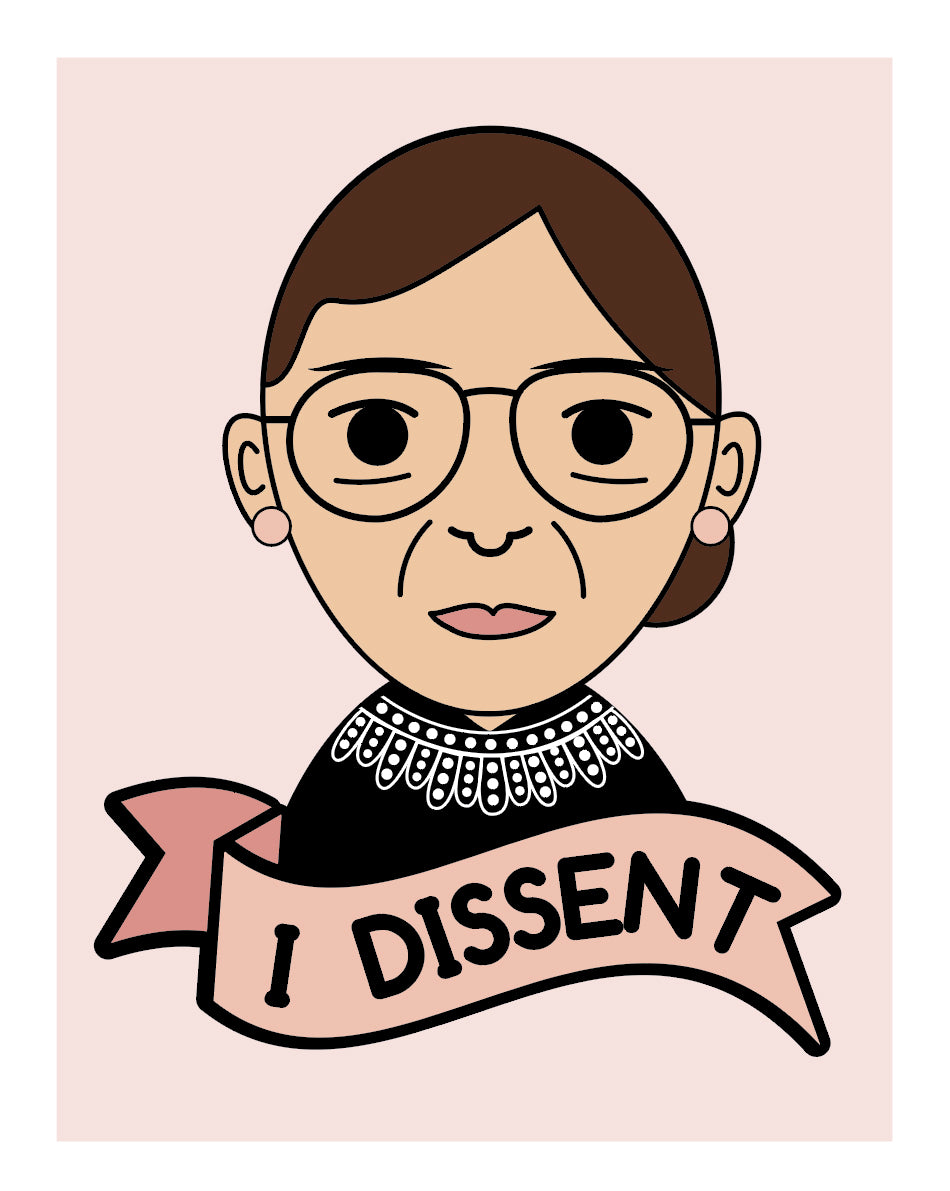 Supreme RBG Ruth Bader Ginsburg Patch - FOLD goods