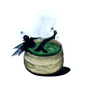 Matcha Bath Sticker