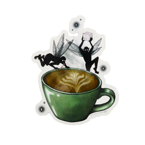 More Sugar Latte Sticker
