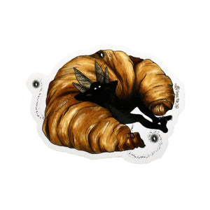 Croissant Lounge Sticker