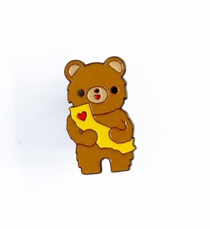 CA Golden State Bear Pin