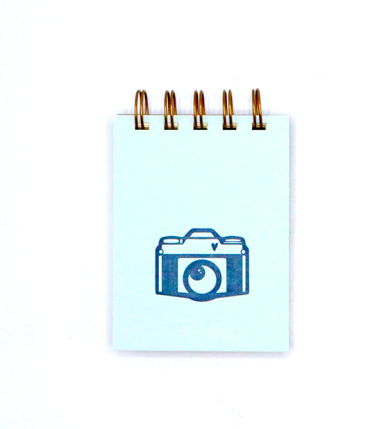 Camera Mini Jotter Journal - Ocean