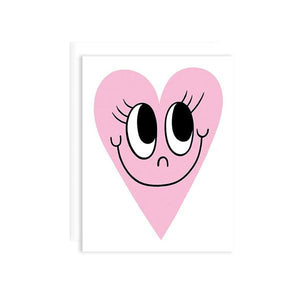 By Chris Uphues. Happy Cotton Candy Heart Card: High-quality digital offset printing on 100lb matte cover paper with AQ coating. Blank interior. White A2 envelope included. Measures 4.25 x 5.5 inches.