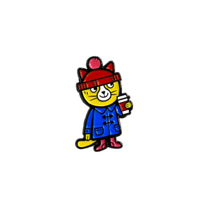 Coffee Cat Pin