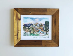 Joshua Tree Illustration Print