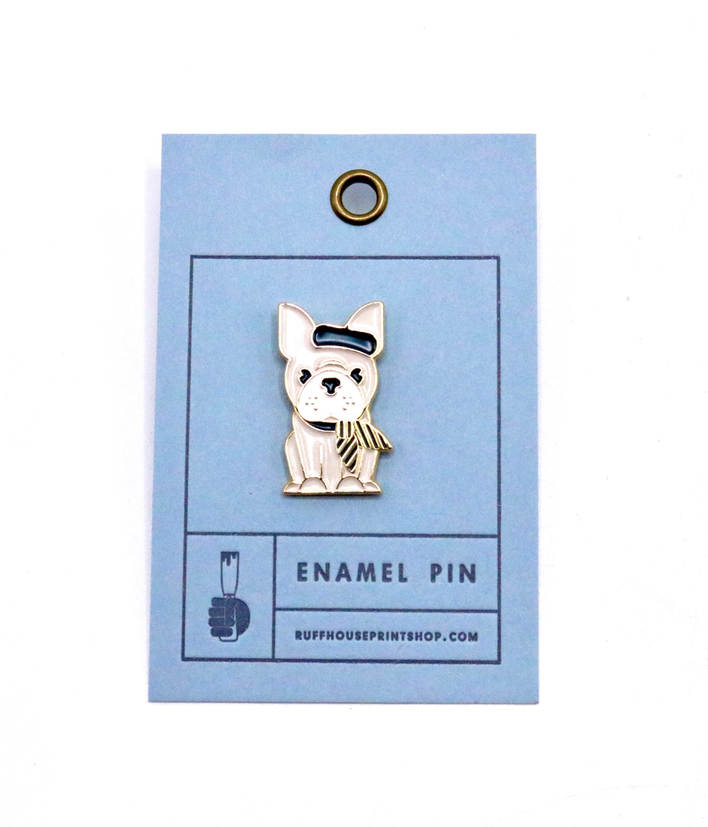 Frenchie Bulldog Enamel Pin