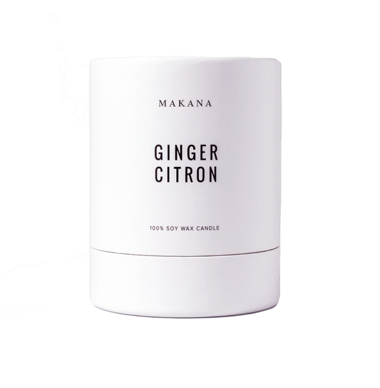 Ginger Citron Soy Candle