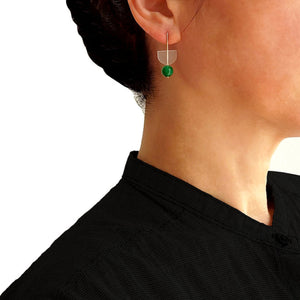 Very Tiny Earrings - White