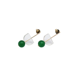 Very Tiny Earrings - White