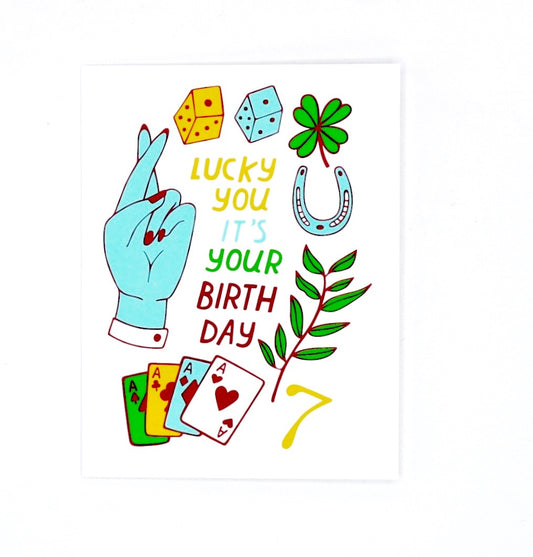 Lucky Bday Card