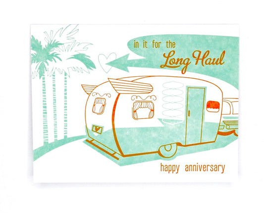 Long Haul Anniversary Card