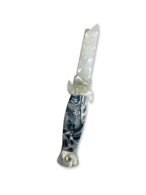 Black Magic Switchblade Hair Clip