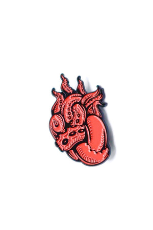 Anatomical Tentacle Heart Pin