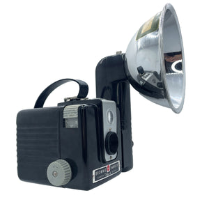 Vintage Kodak Brownie Hawkeye Flash Model with Flash Attachment