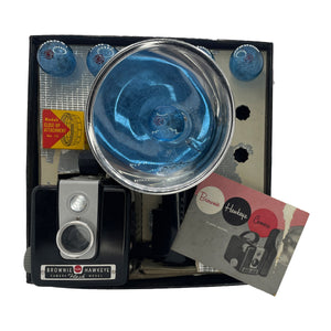 Vintage Kodak Brownie Hawkeye Flash Model with Flash Attachment