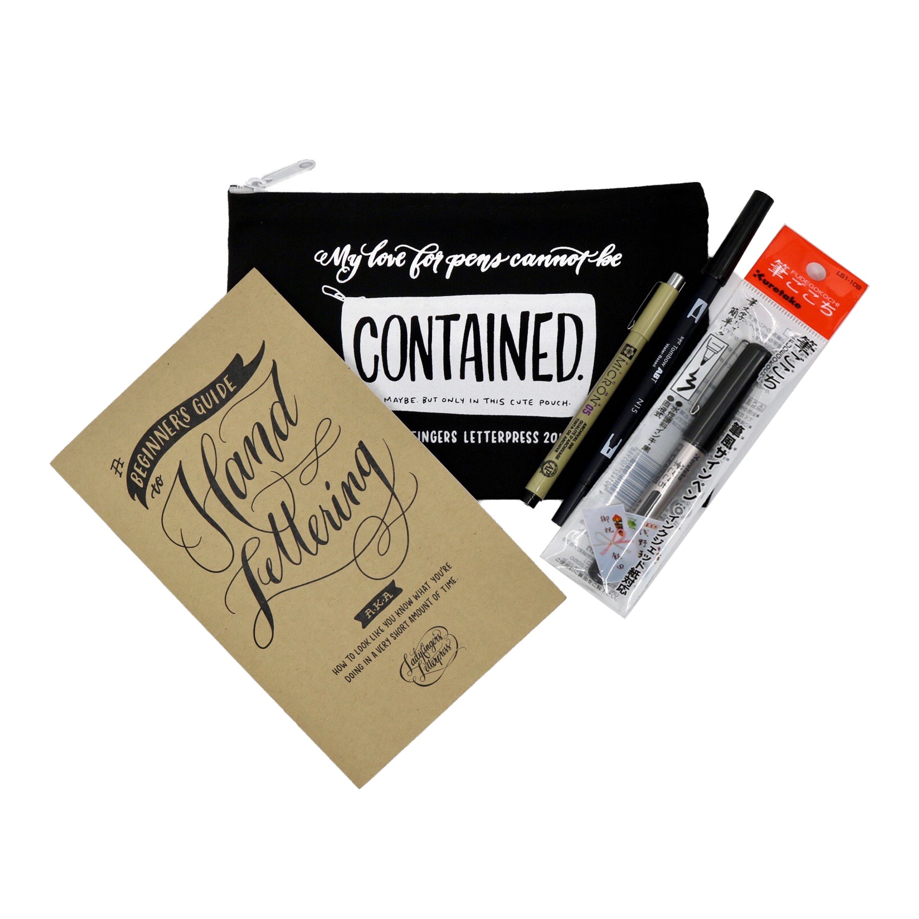 Hand Lettering Pen Kit