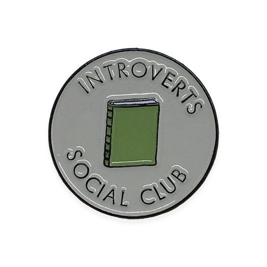 Introverts Social Club Pin