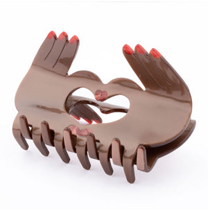 Love Hair Claw - Black