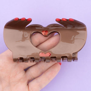Love Hair Claw - Black