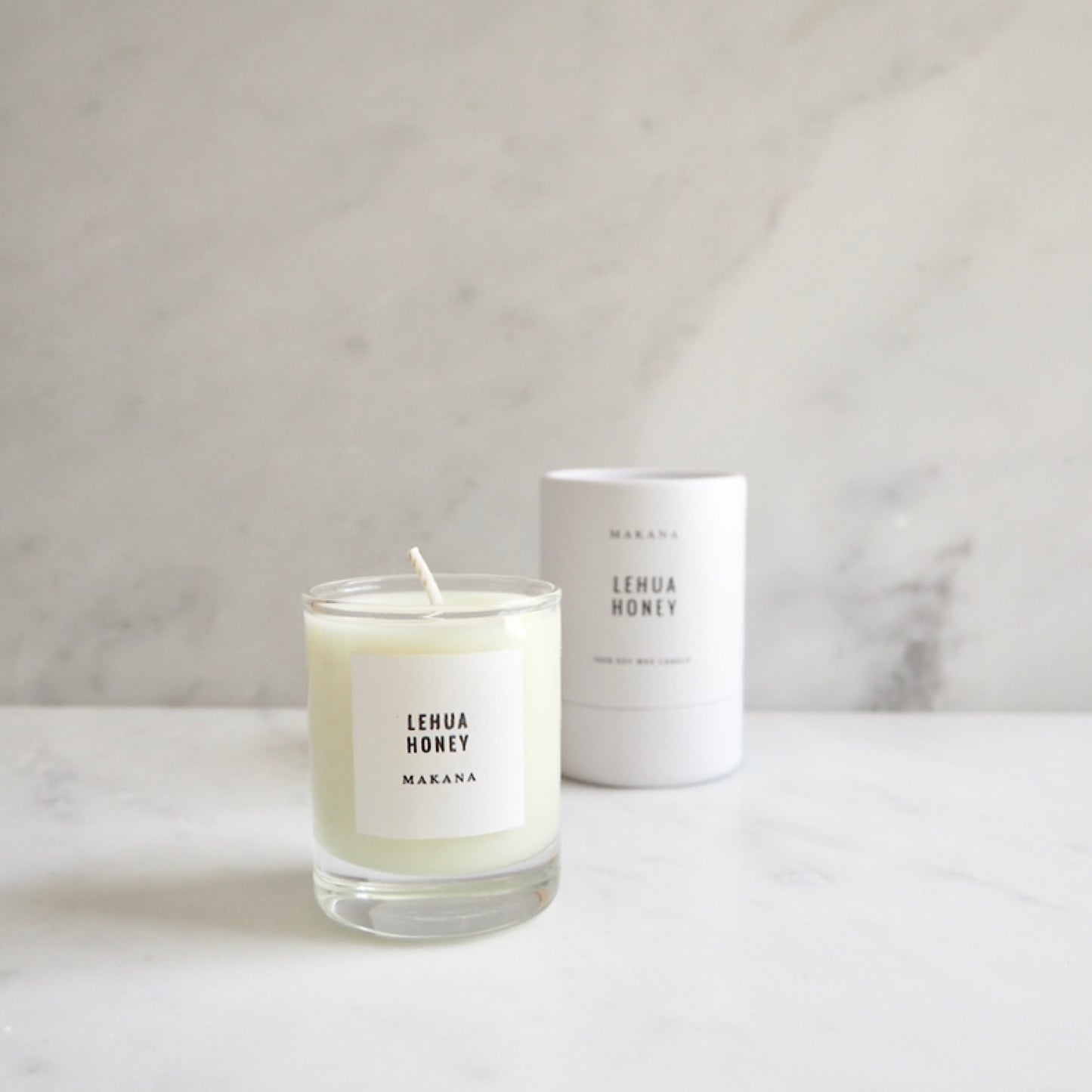 By Makana Candles Lehua Honey Candle: This beautiful, rich fragrance is accented by wild, mountain flowers, lush foliage, and sits on a bed of honeyed tobacco and ylang ylang. Hand-poured in-house in small batches using simple, clean ingredients – 100% soy wax, lead-free cotton wicking, and phthalate-free fragrances.
