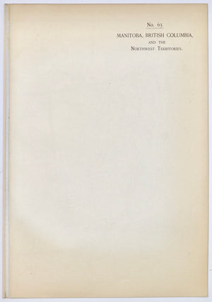 Manitoba, British Columbia, and the Northwest Territories No.63
