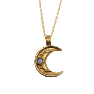 Moon Flower Necklace