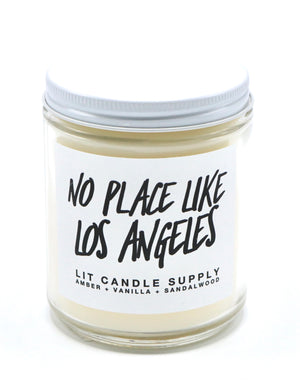 No Place Like Los Angeles Candle