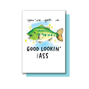Good Lookin' Bass Card
