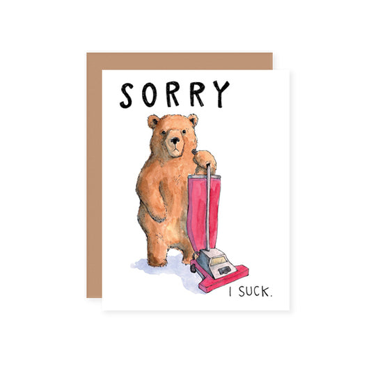 Sorry I Suck Card