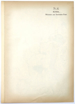 Russia, Western and Southern Part No.97