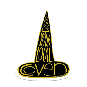 Support Your Local Coven Sticker